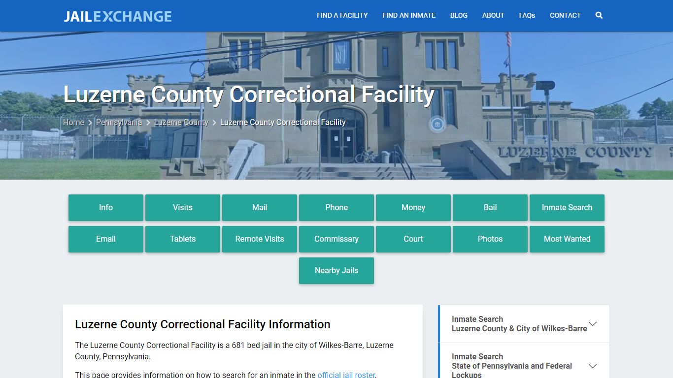 Luzerne County Correctional Facility - Jail Exchange